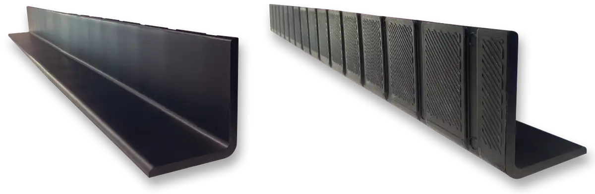 Sport Cove Base front and back profile diagram